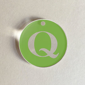 Charms Initials Q