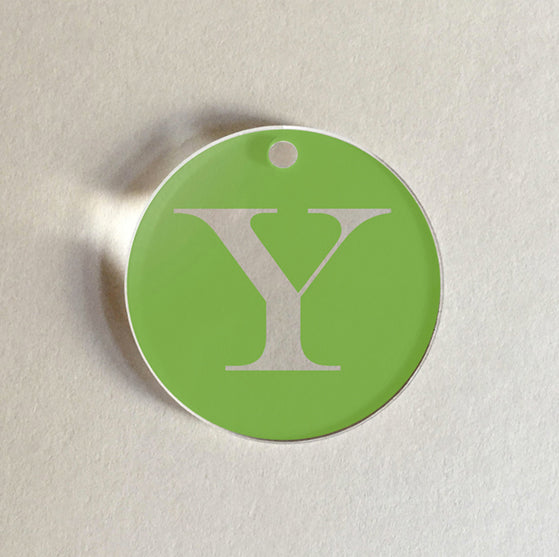Charms Initials Y